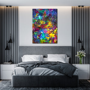 Colorful Leaf Wall Art | MusaArtGallery™