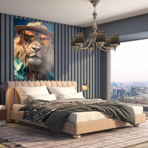 Colorful Lion Art | MusaArtGallery™