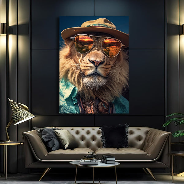 Colorful Lion Art | MusaArtGallery™