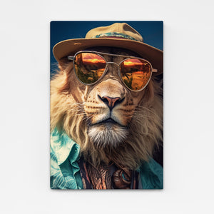 Colorful Lion Art | MusaArtGallery™