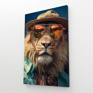 Colorful Lion Art | MusaArtGallery™