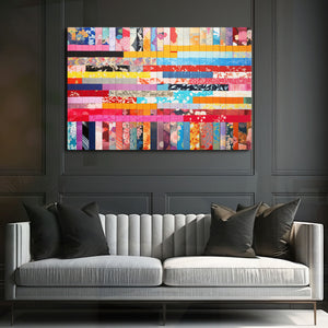 Colorful Living Room Wall Art | MusaArtGallery™
