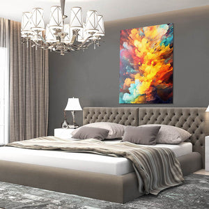 Colorful Living Room Wall Art | MusaArtGallery™