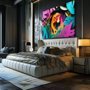 Colorful Monkey Art