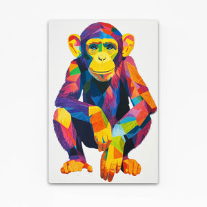Colorful Monkey Artwork