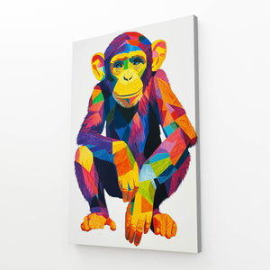 Colorful Monkey Artwork