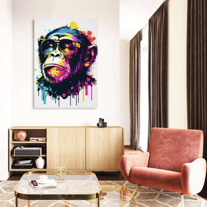 Colorful Monkey Wall Art | MusaArtGallery™