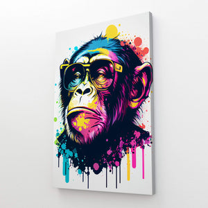 Colorful Monkey Wall Art | MusaArtGallery™