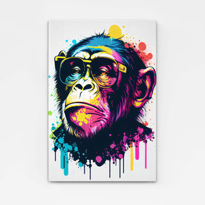 Colorful Monkey Wall Art | MusaArtGallery™