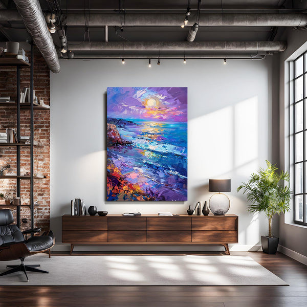 Colorful Moon Decor Art | MusaArtGallery™