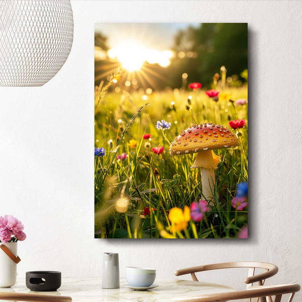 Colorful Mushrooms Art | MusaArtGallery™