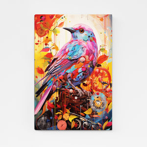 Colorful Oiseau Colore Wall Art | MusaArtGallery™