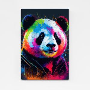 Colorful Panda Wall Art | MusaArtGallery™