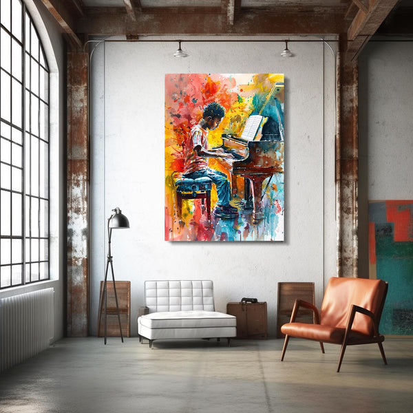  Colorful Piano Art  | MusaArtGallery™