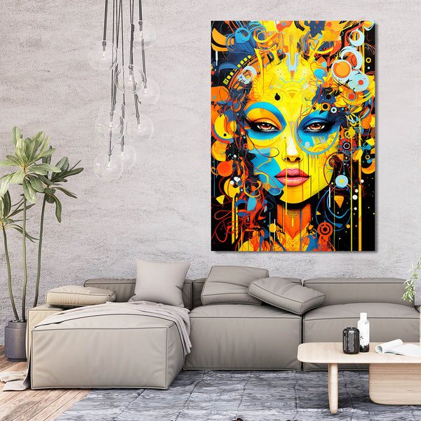 Colorful Print Canvas Wall Art | MusaArtGallery™