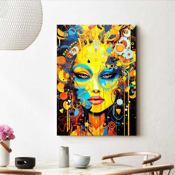 Colorful Print Canvas Wall Art | MusaArtGallery™