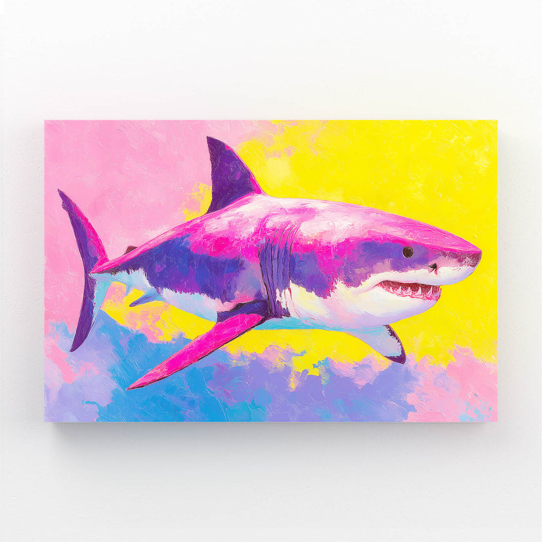 Colorful Shark Art