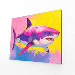 Colorful Shark Art
