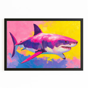Colorful Shark Art