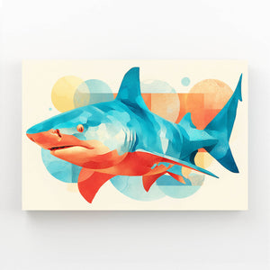 Colorful Shark Artwork