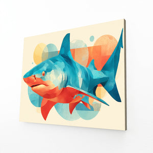 Colorful Shark Artwork