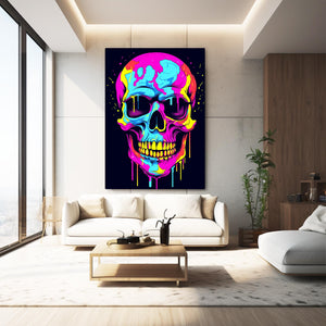 Colorful Skull Art | MusaArtGallery™