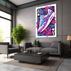 Colorful Sneaker Card Art | MusaArtGallery™ 