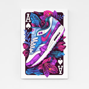Colorful Sneaker Card Art | MusaArtGallery™ 