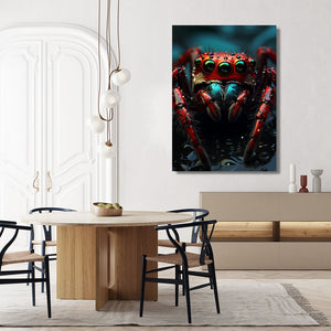 Colorful Spider Modern Wall Art Decor | MusaArtGallery™