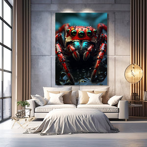 Colorful Spider Modern Wall Art Decor | MusaArtGallery™