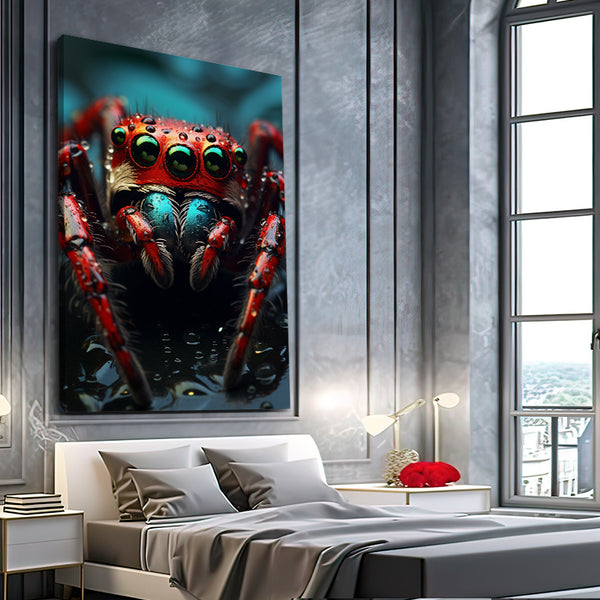Colorful Spider Modern Wall Art Decor | MusaArtGallery™