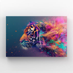 Colorful Tiger Wall Art | MusaArtGallery™