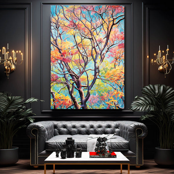 Colorful Tree of Life Wall Art | MusaArtGallery™