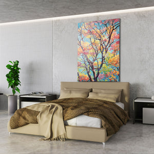 Colorful Tree of Life Wall Art | MusaArtGallery™