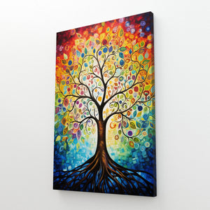 Colorful Tree Wall Art | MusaArtGallery™