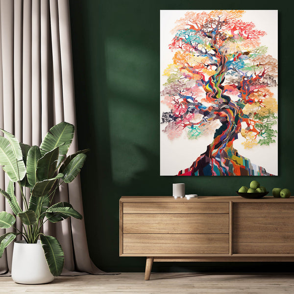 Colorful Tree Wall Decor | MusaArtGallery™