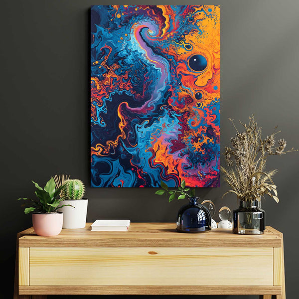 Colorful Trippy Art Wall | MusaArtGallery™