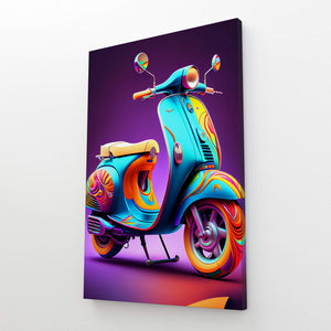 Colorful Vespa Wall Art | MusaArtGallery™