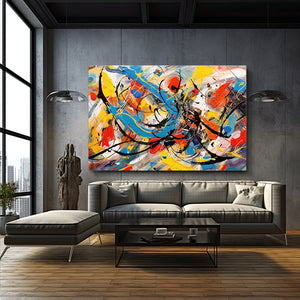 Colorful Wall Art Canvas | MusaArtGallery™