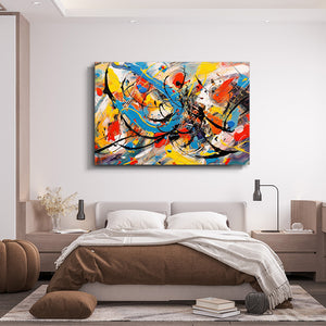 Colorful Wall Art Canvas | MusaArtGallery™