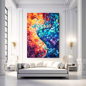 Colorful Wall Art for Bathroom | MusaArtGallery™