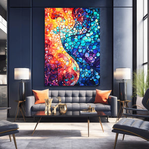 Colorful Wall Art for Bathroom | MusaArtGallery™