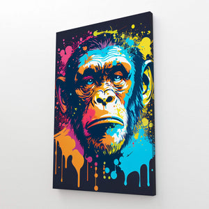 Colorful Wall Art Monkey | MusaArtGallery™