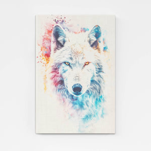 Colorful Wolf Art  | MusaArtGallery™