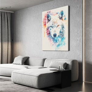 Colorful Wolf Art  | MusaArtGallery™