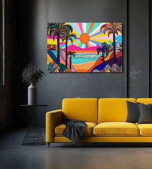 Colorful Wooden Wall Art | MusaArtGallery™