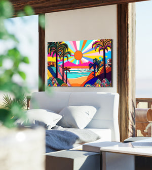 Colorful Wooden Wall Art | MusaArtGallery™