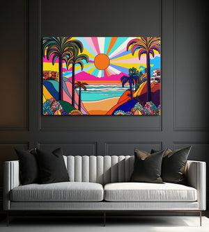 Colorful Wooden Wall Art | MusaArtGallery™