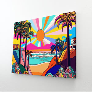 Colorful Wooden Wall Art | MusaArtGallery™