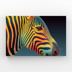 Colorful Zebra Artwork